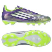 adidas F50 League MG Radiant Blaze - Lilla/Fottøy Hvit/Lucid Sitron Ba...