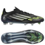 adidas F50 Elite FG Electric Stealth - Svart/Metall/Lucid Sitron