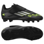 adidas F50 Club Borrelås FxG Electric Stealth - Svart/Metall/Lucid Sit...