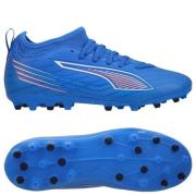 PUMA Ultra 6 Match MG Untamed - Ultra Blue/PUMA White/Glødende rød Bar...