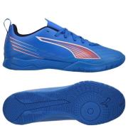 PUMA Ultra 6 Play IT Untamed - Ultra Blue/PUMA White/Glødende rød Barn