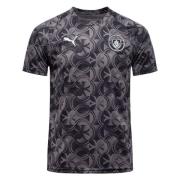 Manchester City Trenings T-Skjorte Pre Match - PUMA Svart/Mørkegrå Bar...