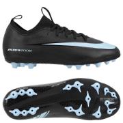 Nike Air Zoom Mercurial Vapor 16 Academy AG Shadow - Svart/Isblå Barn