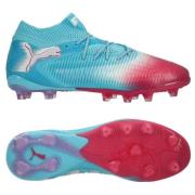 PUMA Future 8 Ultimate AG Re-charge - Hero Blå/PUMA White/Sunset Pink