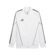 PUMA Treningsjakke teamKING Anthem - PUMA White/PUMA Svart Barn