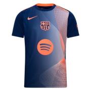 Barcelona Trenings T-Skjorte Dri-FIT Academy Pro Pre Match 3. - Navy/O...