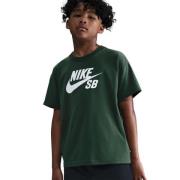 Nike T-skjorte SB - Grønn Barn