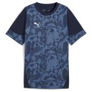 PUMA Trenings T-Skjorte teamCUP - PUMA Navy/Puma Sølv Kvinner