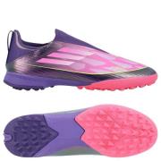 adidas F50 League Laceless TF Lamine Yamal - Lilla/Fottøy Hvit/Lucid S...