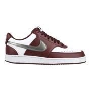 Nike Sneaker Court Vision Lav Next Nature - Hvit/Bordeaux Kvinner