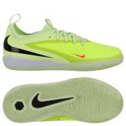 Nike Phantom 6 Academy Low Cut IC Max Voltage - Gønn/Svart/Hyper Crims...