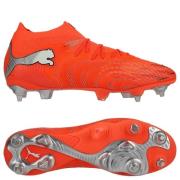 PUMA Future 9 Ultimate SG Unleashed - Glødende rød/PUMA White/PUMA Sva...