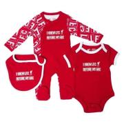 Liverpool Pysjamas & Baby Onesies Essentials Sett - rød/Hvit Barn