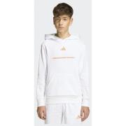 Adidas adidas Slogan Fleece Hoodie
