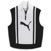 FUTURE.PUMA.ARCHIVE Half-Zip Knitted Tank PUMA Black-PUMA White