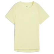 W RUN VELOCITY TEE (POLY) Gold Moon