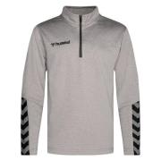 Hummel Treningsskjorte Authentic 1/2 Zip - Grå/Svart Barn