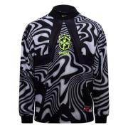 Brasil Keeperdrakt Authentic Hollywood Goalkeepers - Svart/Hvit/Volt