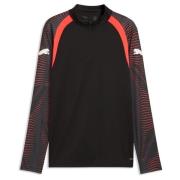 PUMA Treningsskjorte IndividualFINAL 1/4 glidelås - PUMA Svart/rød