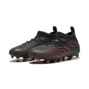 PUMA Future 9 Match FG/AG Eclipse - PUMA Svart/rød/Strong Gray Barn
