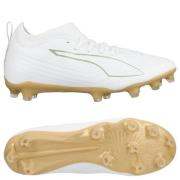 PUMA Ultra 6 Match FG/AG White Gold - PUMA White/Metallisk gull/PUMA S...