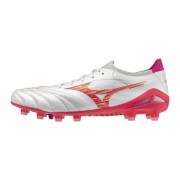 Mizuno Morelia Neo IV Beta Elite FG Blazing Flair - Hvit/Pink Tetra/Ro...