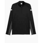 IndividualLIGA 1/4 Zip Top PUMA Black-PUMA White-Shadow Gray