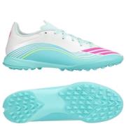 adidas F50 Messi League TF Aurora Radiante - Fottøy Hvit/Lucid Pink/Fl...