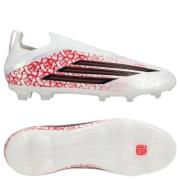 adidas F50 Elite Laceless FG Lamine Yamal - Fottøy Hvit/Svart/Lucid Re...