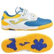 Joma Cancha Borrelås IN - Blå/Hvit/Gul Barn