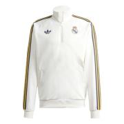 Real Madrid Track Top OG Half Zip - Hvit