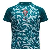 Portugal Trenings T-Skjorte Pre Match World Cup 2026 - Grønn Barn