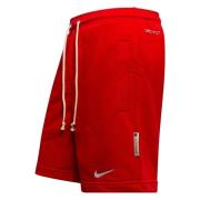 Nike Shorts Dri-FIT Fleece 8'' - Rød/Hvit