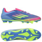 adidas F50 Club FxG Celestial Victory - Blå fusjon/Sitron/Lucid Pink